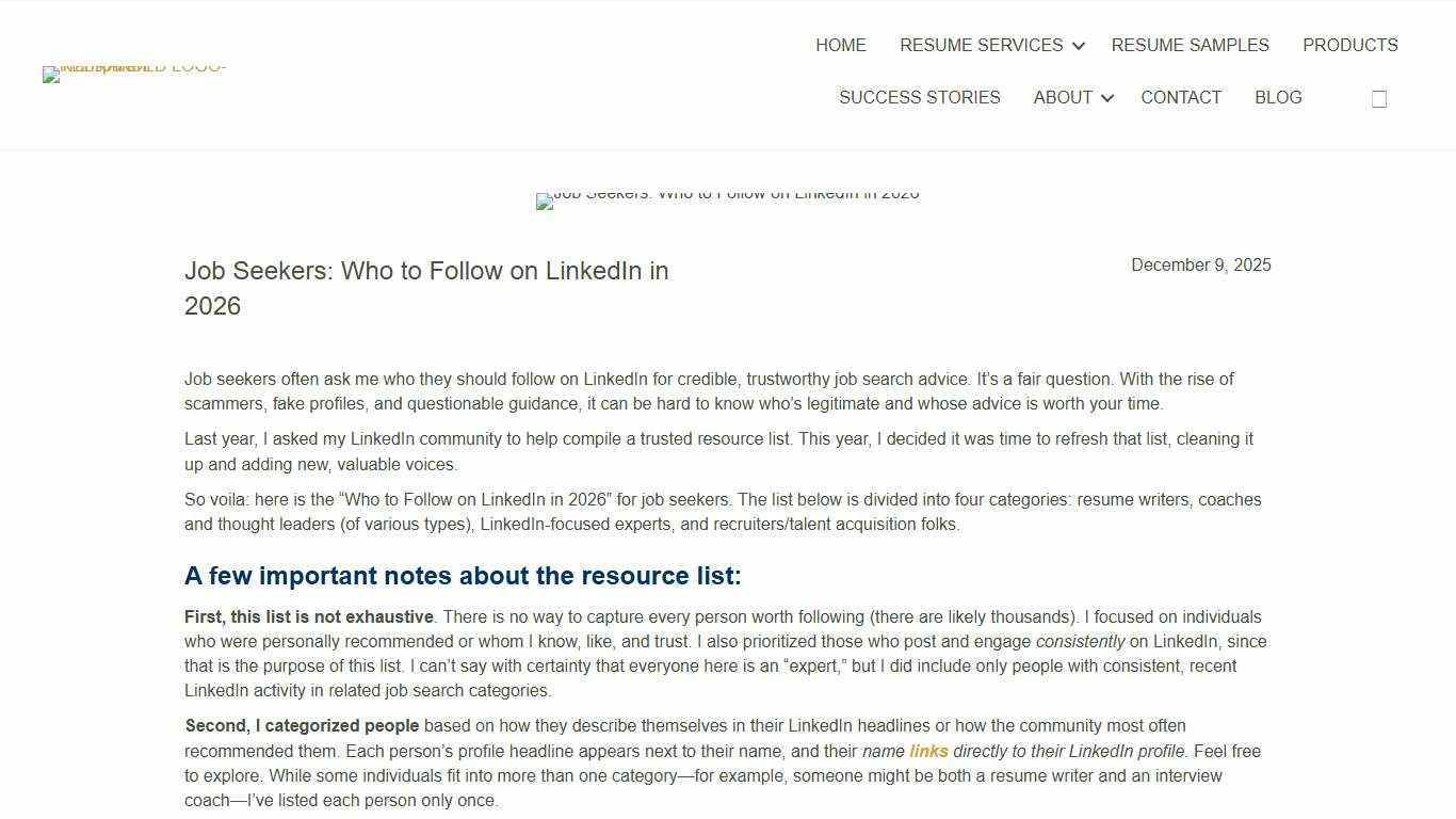 Job Seekers: Who to Follow on LinkedIn in 2026 - Career Impressions